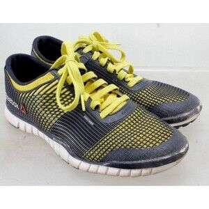 Reebok Z Rated Blue & Yellow Nanoweb Shoes